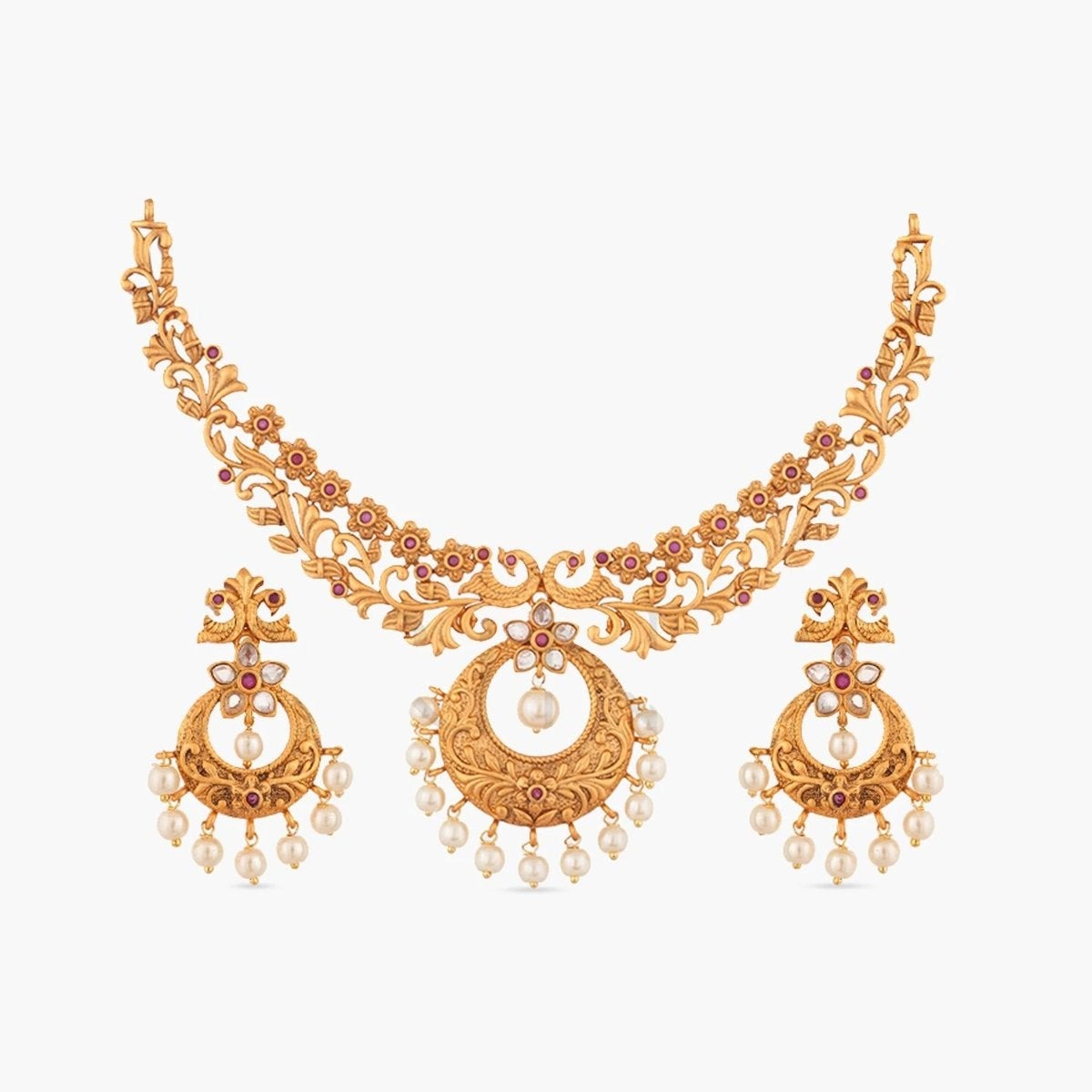 bridal necklace set